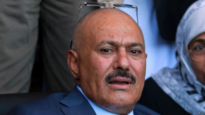 يرأس صالح حزب حزب المؤتمر الشعبي اليمني